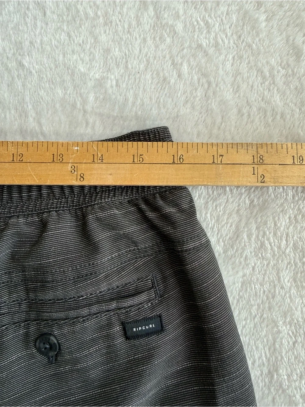 Rip Curl Mirage Boardwalks Hybrid Shorts Mens M Charcoal Stretch Surf Walk Short